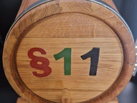 15 L Holzfass z.B. für Bier oder andere Getränke, für Kneiptafel und/oder als Präsent