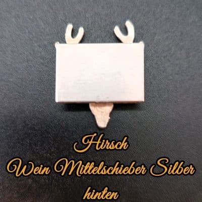 Weinschieber Modell Hirsch für Weinzipfel Rückseite