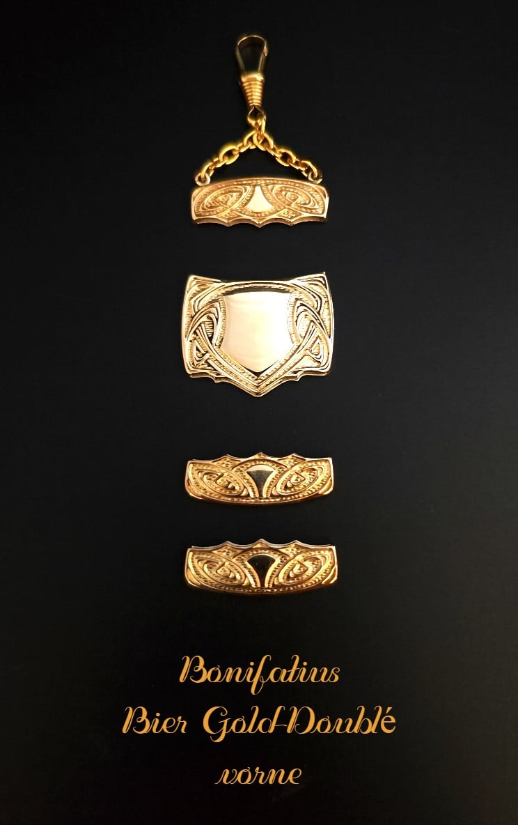 Zipfelteile für Bier-Zipfel Modell Bonifatius Doublé Vorderseite