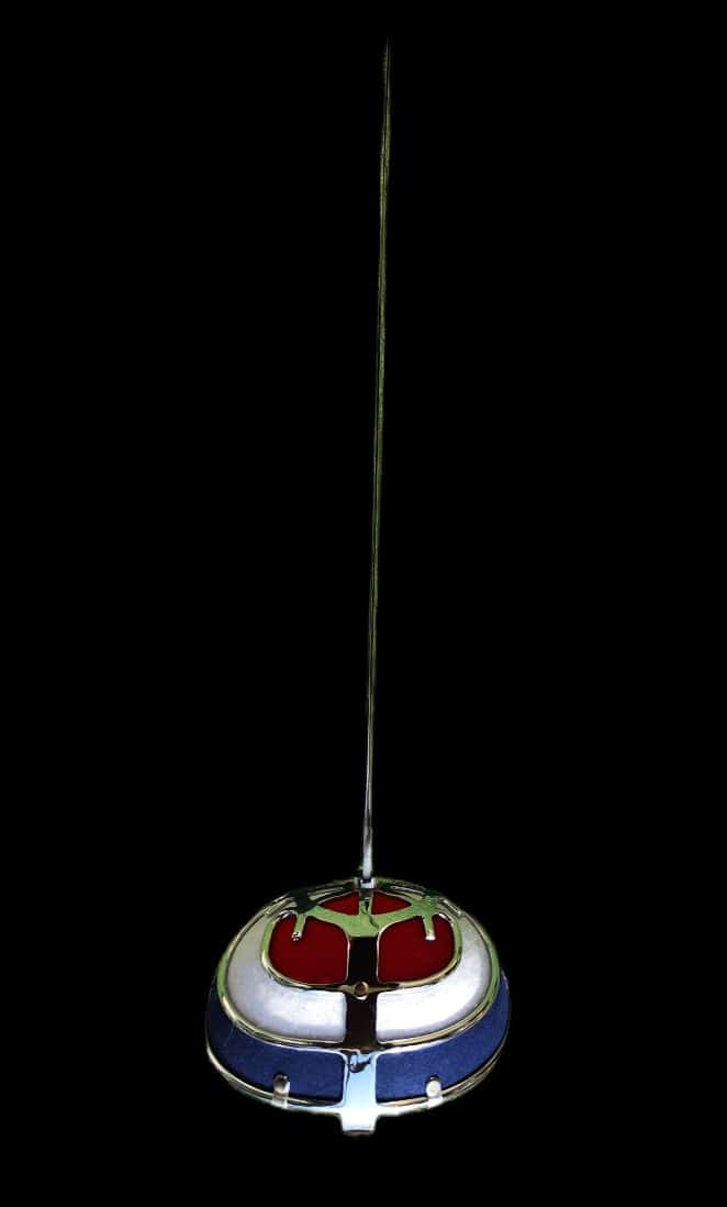 Paradekorbschläger mit ganzer Klinge von oben